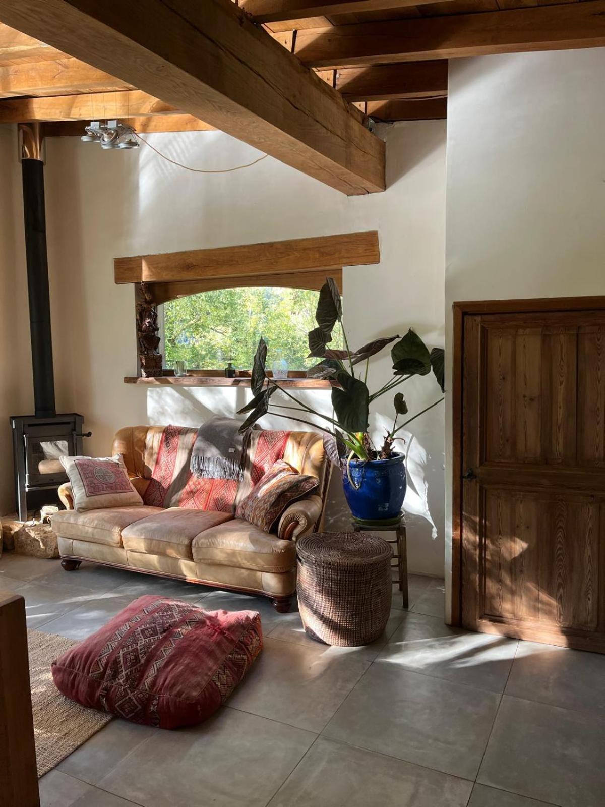 Lake House I // Alauzet Ecolodge + Nature Spa Castelnau-de-Mandailles Eksteriør billede